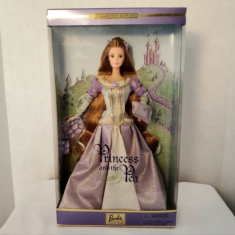 NEW IN BOX Barbie Princess and the Pea Hans Christian Andersen Fairy Tale Doll